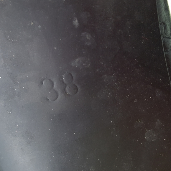 FELLINI🔥Black Knee High| Round Toe|Block Goden Heels - Picture 11 of 15